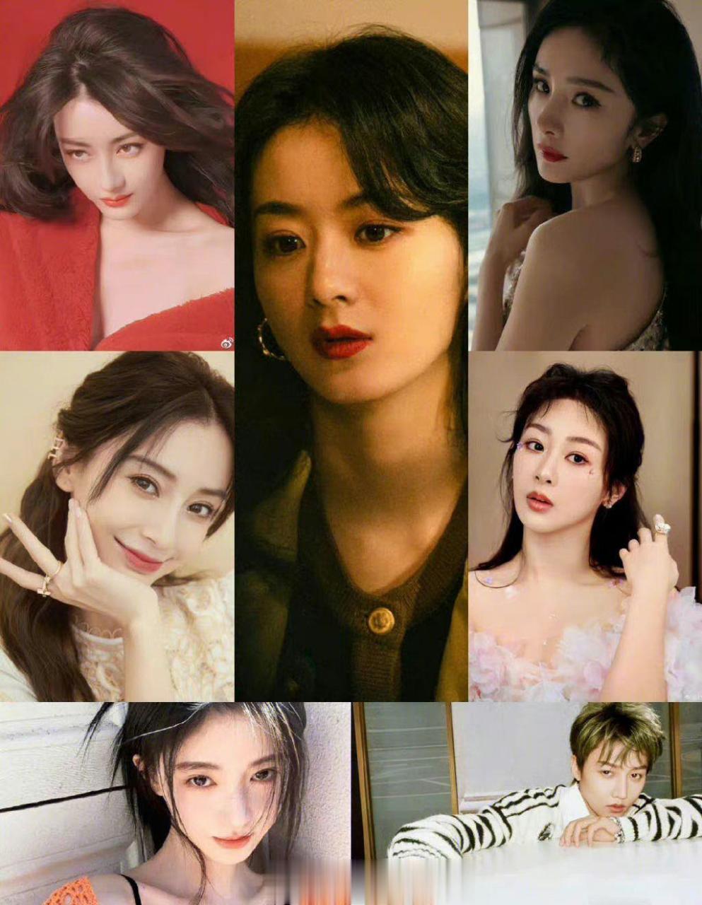 网友总结的当代内娱女明星咖位,来看看客观吗?