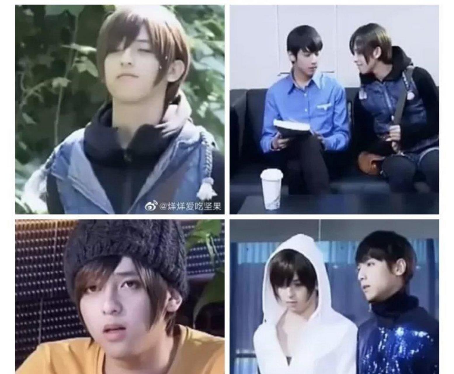 罗云熙符龙飞吻戏#原来罗云熙和符龙飞拍过吻戏,模仿的是秘密花园