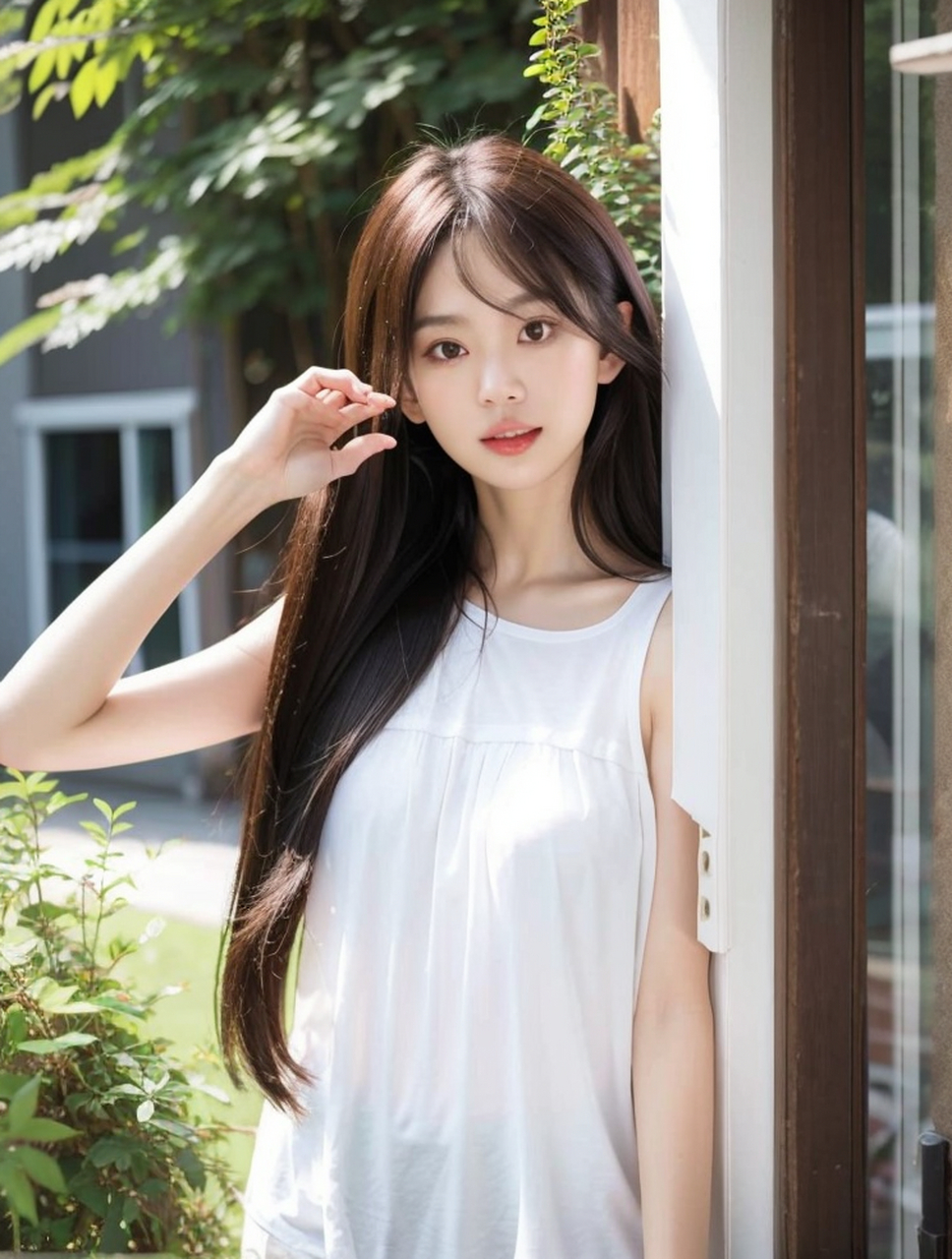 甜美系可爱女孩高清壁纸#壁纸# #清纯甜美# #养眼美女# #性感美女