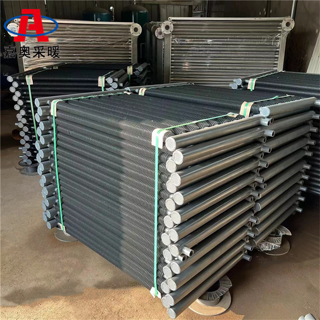 翅片式空气散热器,翅片管散热器规格含义,散热翅片管,农业翅片管散热