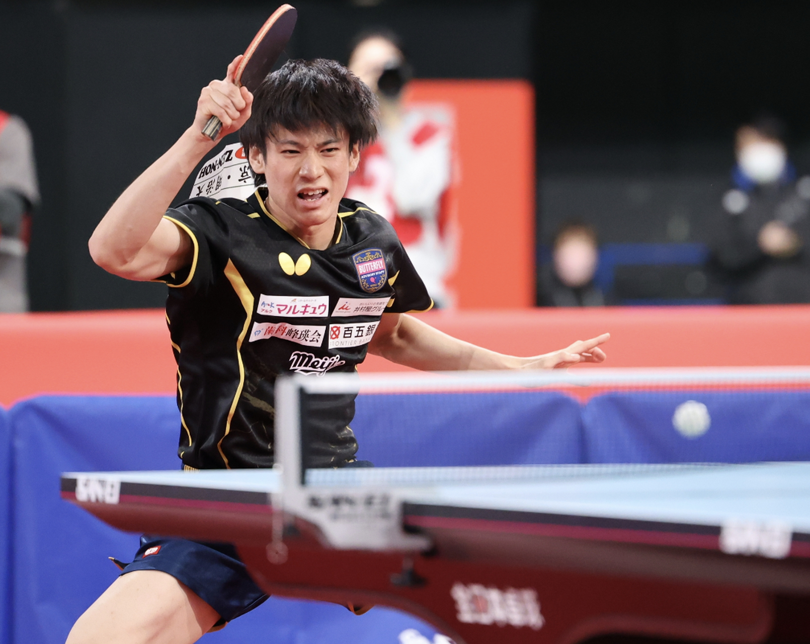 在今晚刚刚结束的日本乒乓球巴黎奥运会选拔赛第四次比赛中