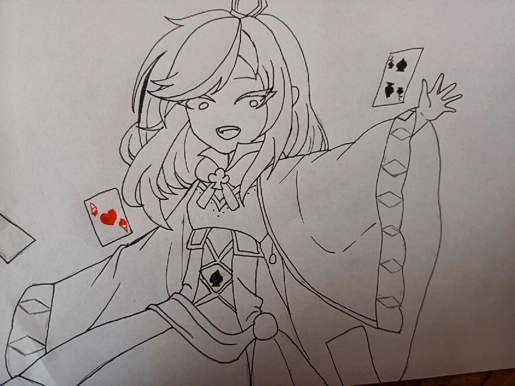 恐怖躲猫猫暮光公主莉莉安时装手绘