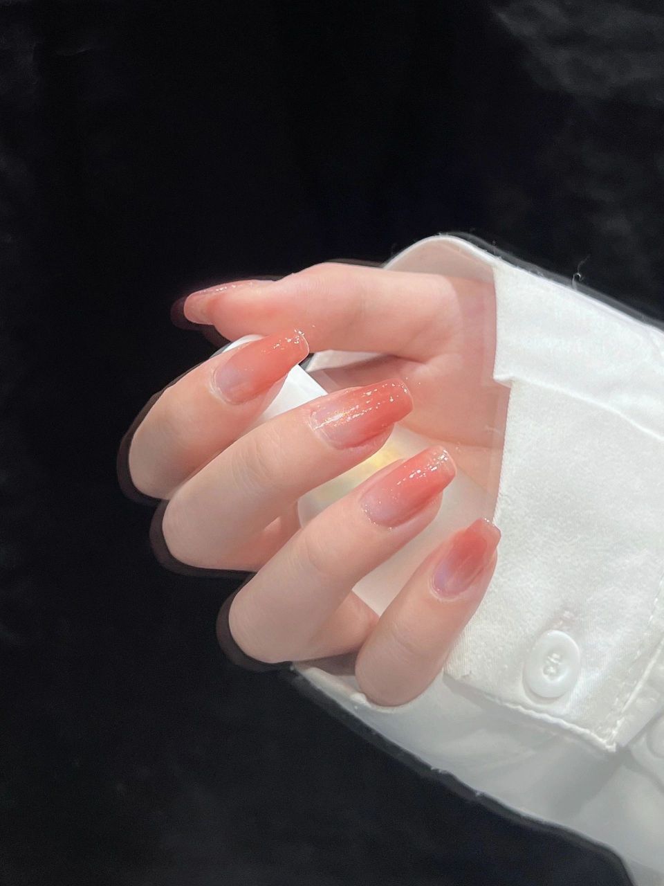 人鱼姬渐变美甲 粉粉嫩嫩的人鱼姬渐变太美辣 女孩子抵挡不了的粉