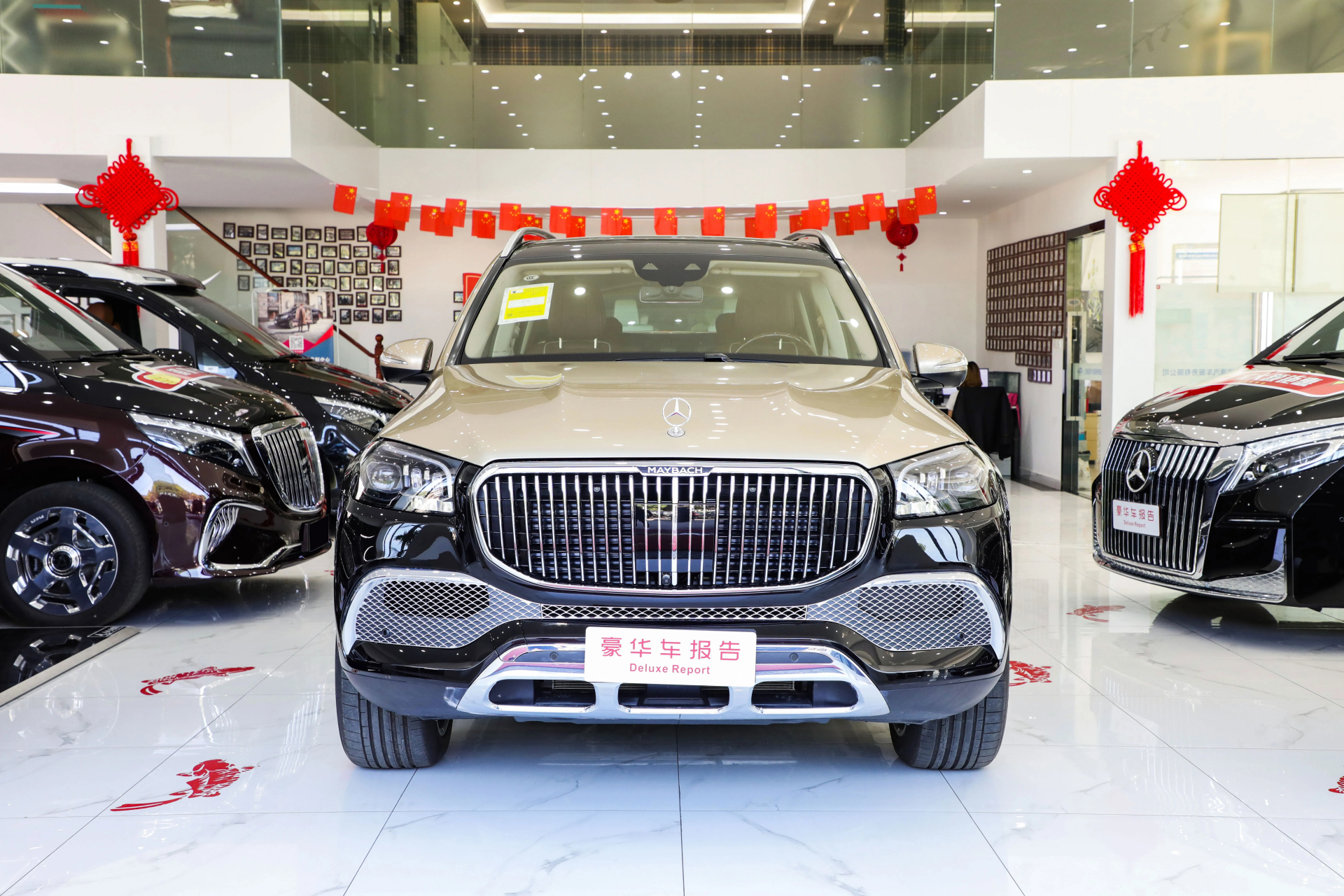 碧玺红双拼曜石黑,其实这个颜色的迈巴赫 s级,迈巴赫 gls600,art gls