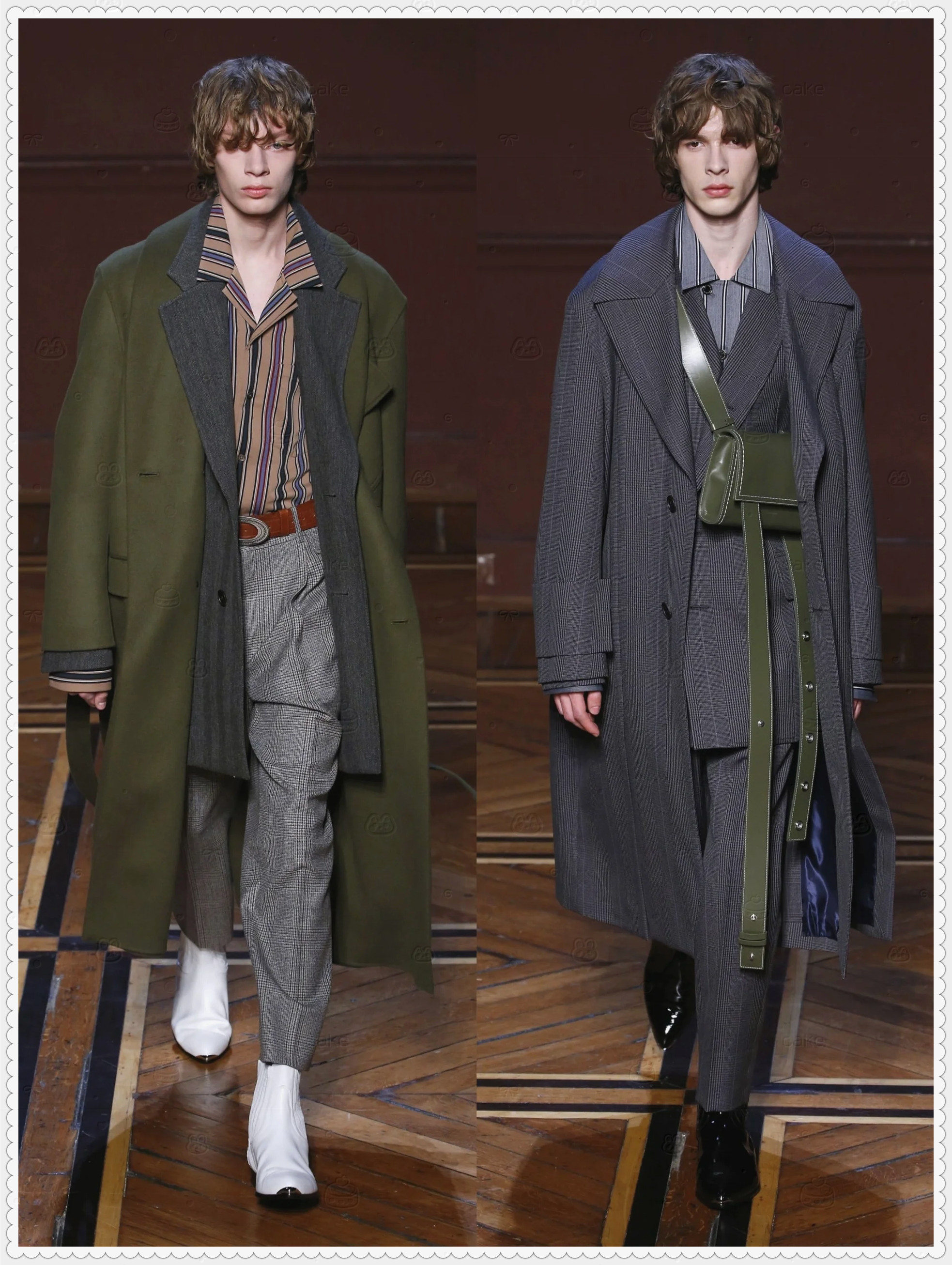 秋冬季节,可以考虑搭配以下复古运动元素和街头混搭时尚的服装风格