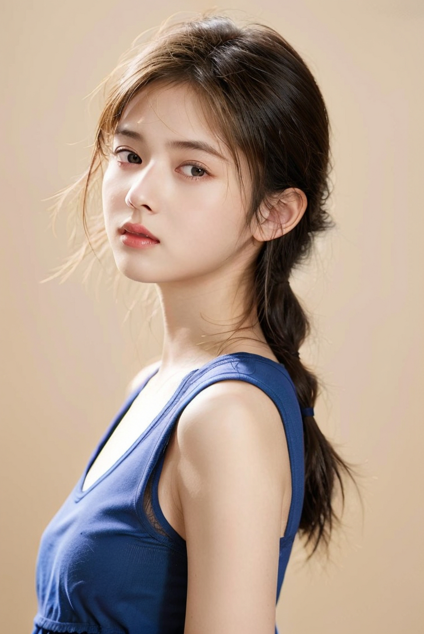 可爱清纯美少女甜美系人像写真图集