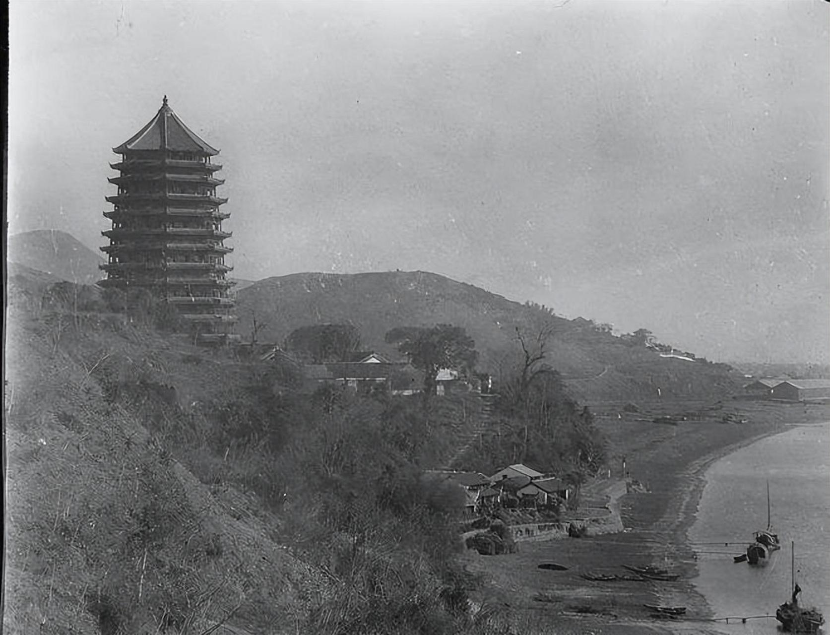 100年前的杭州老照片图片