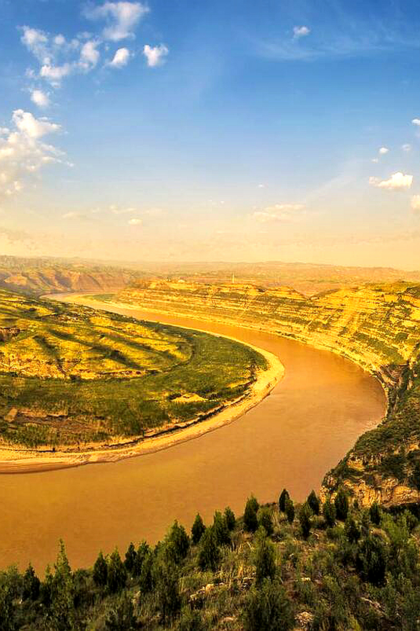 峡谷中国之十种"最"|最中国--黄河晋陕大峡谷  晋陕大峡谷指黄河自