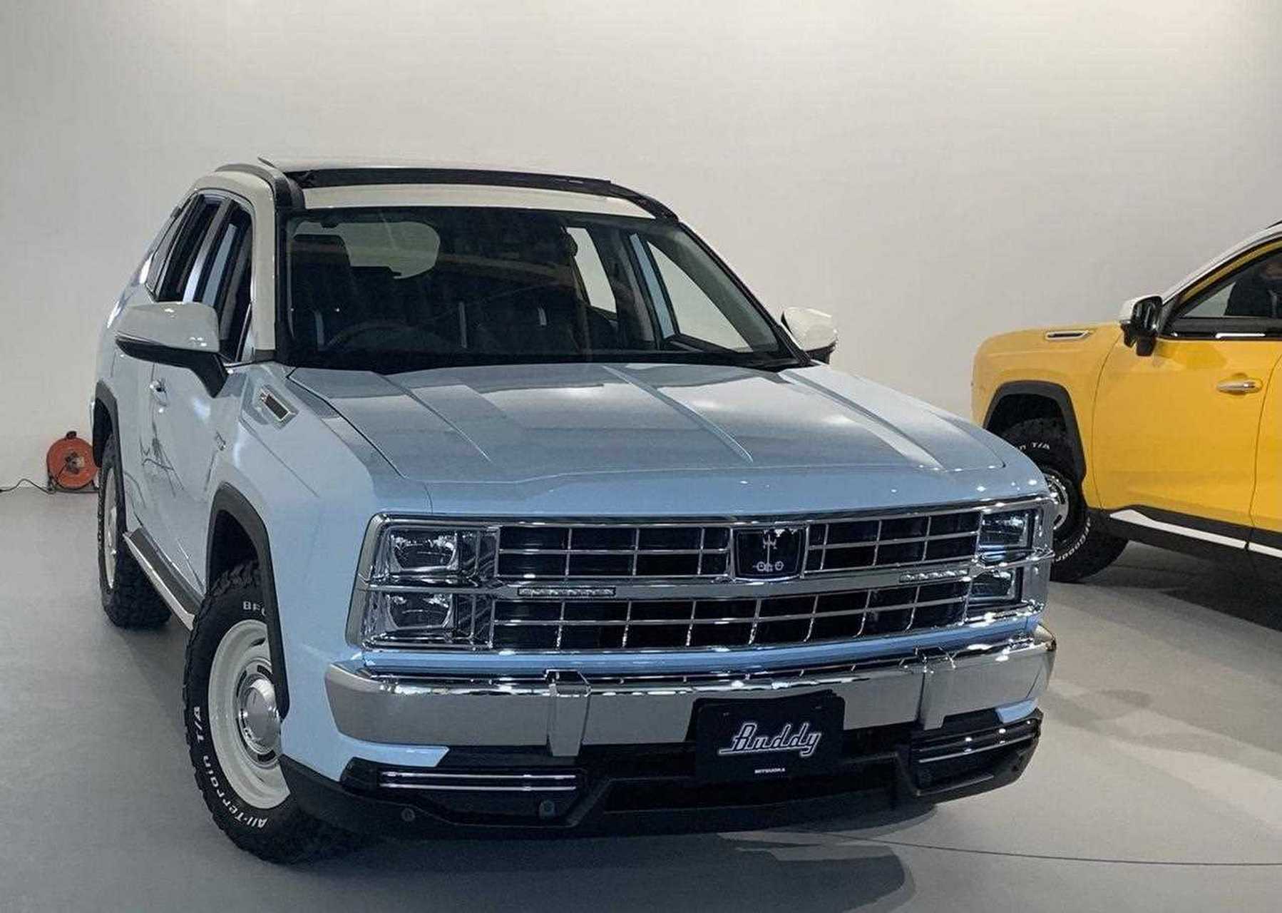 前段时间说过的光冈buddy suv实车来了,真的很复古,日本车企造出了美