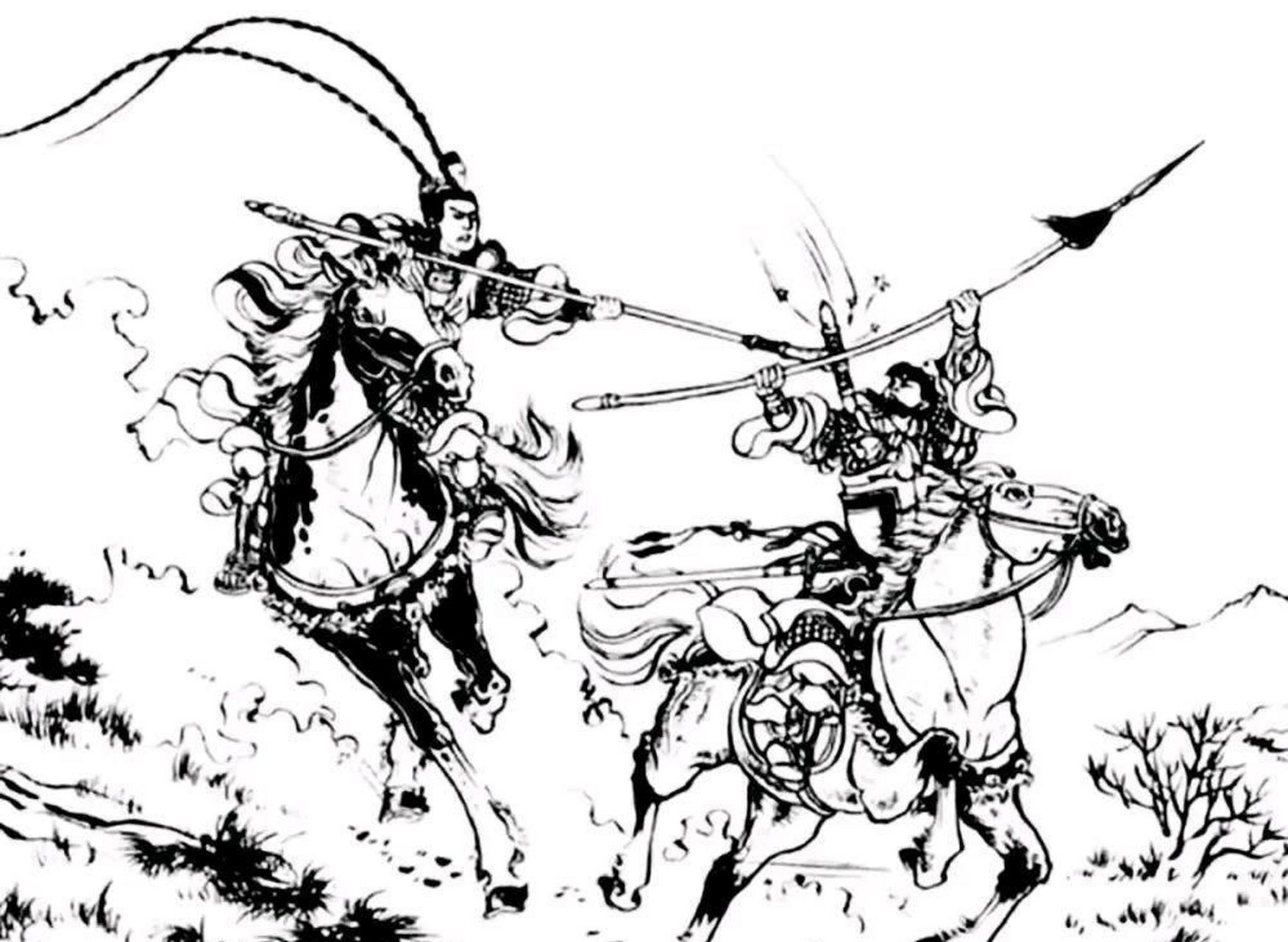 杨衮vs李存孝,少年气盛难胜无敌猛将,索牌无望险些丢了性命!