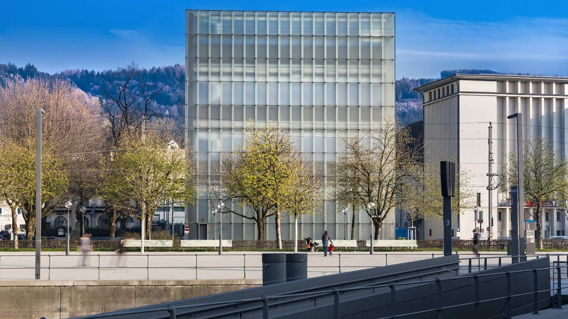 终于有人把布雷根茨美术馆构造图解清楚了 布雷根茨美术馆 kunsthaus