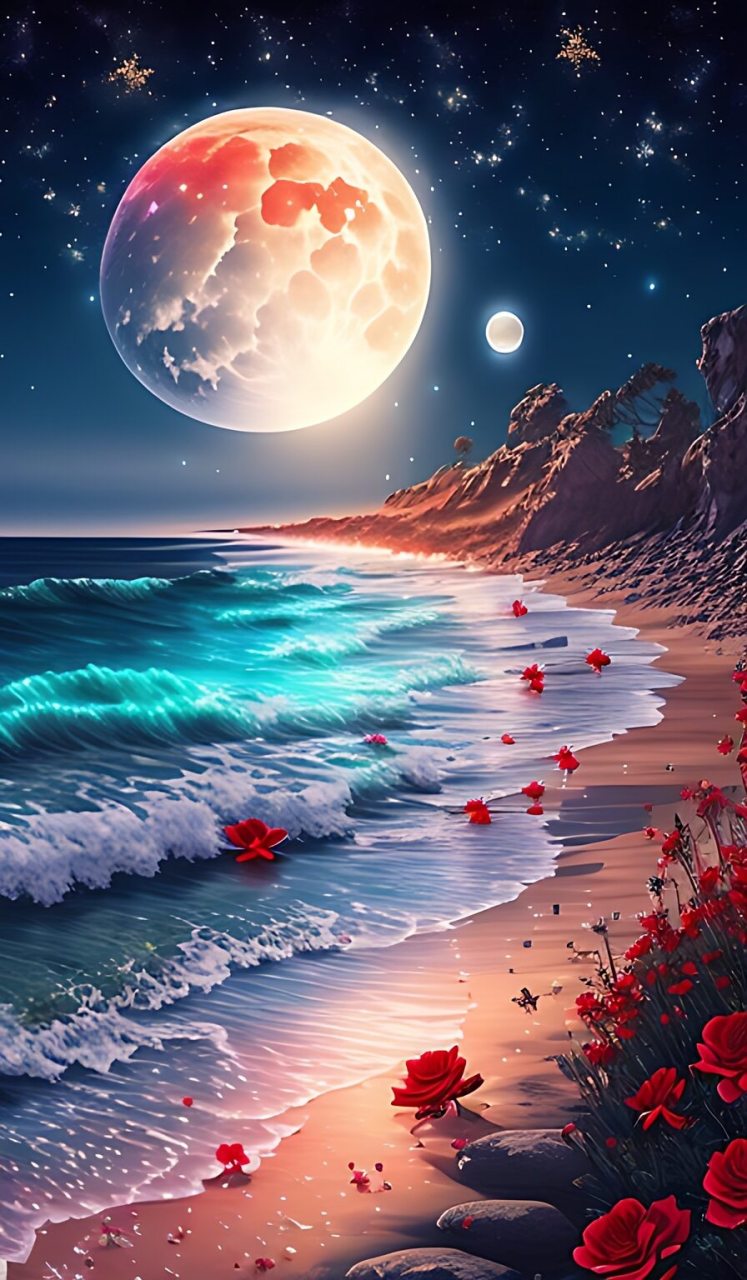 星空  在静谧的夜空下,我们仰望星空, 那一片深邃的蓝,如同一首无言的