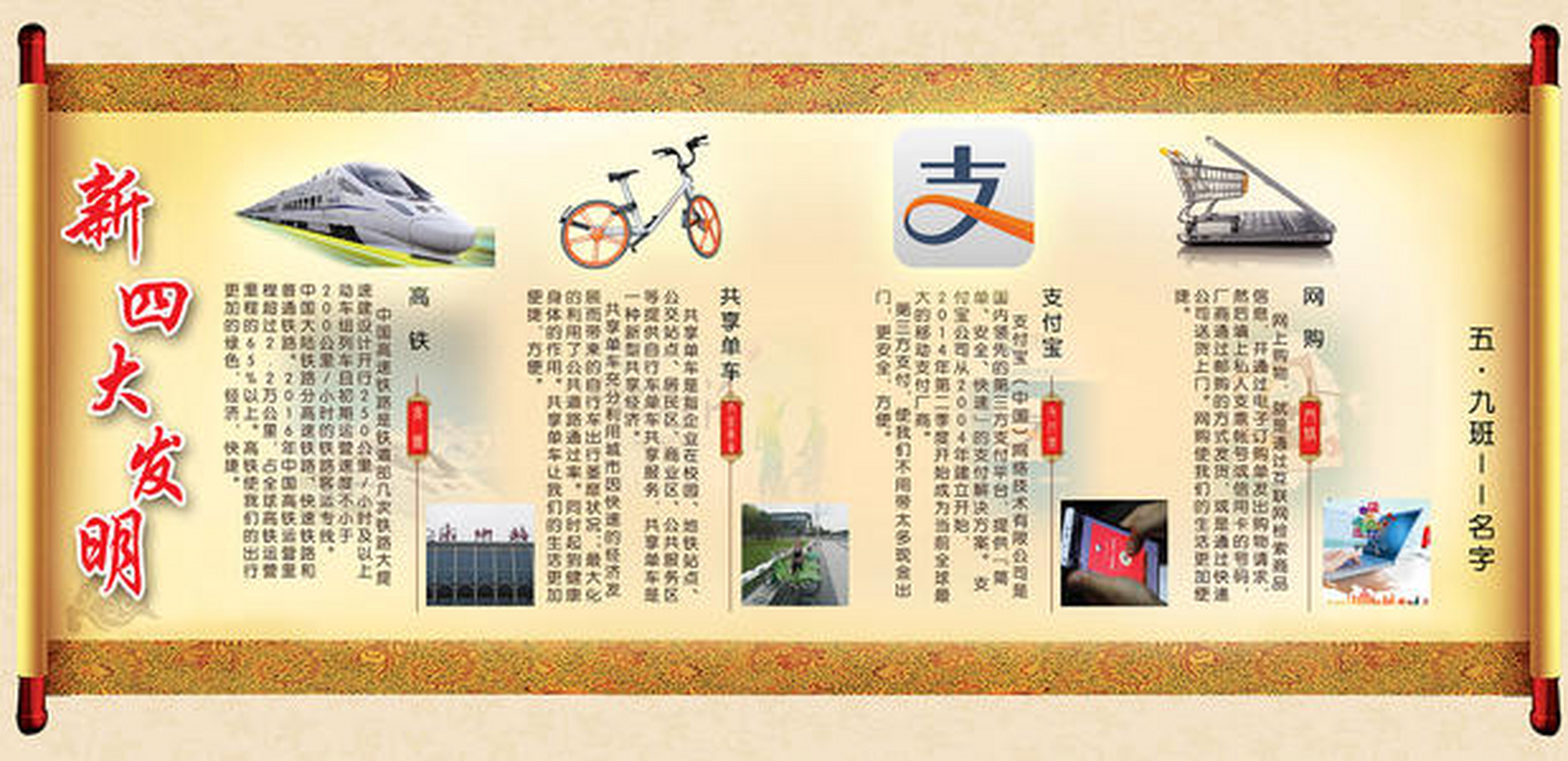 中国新四大发明排名!