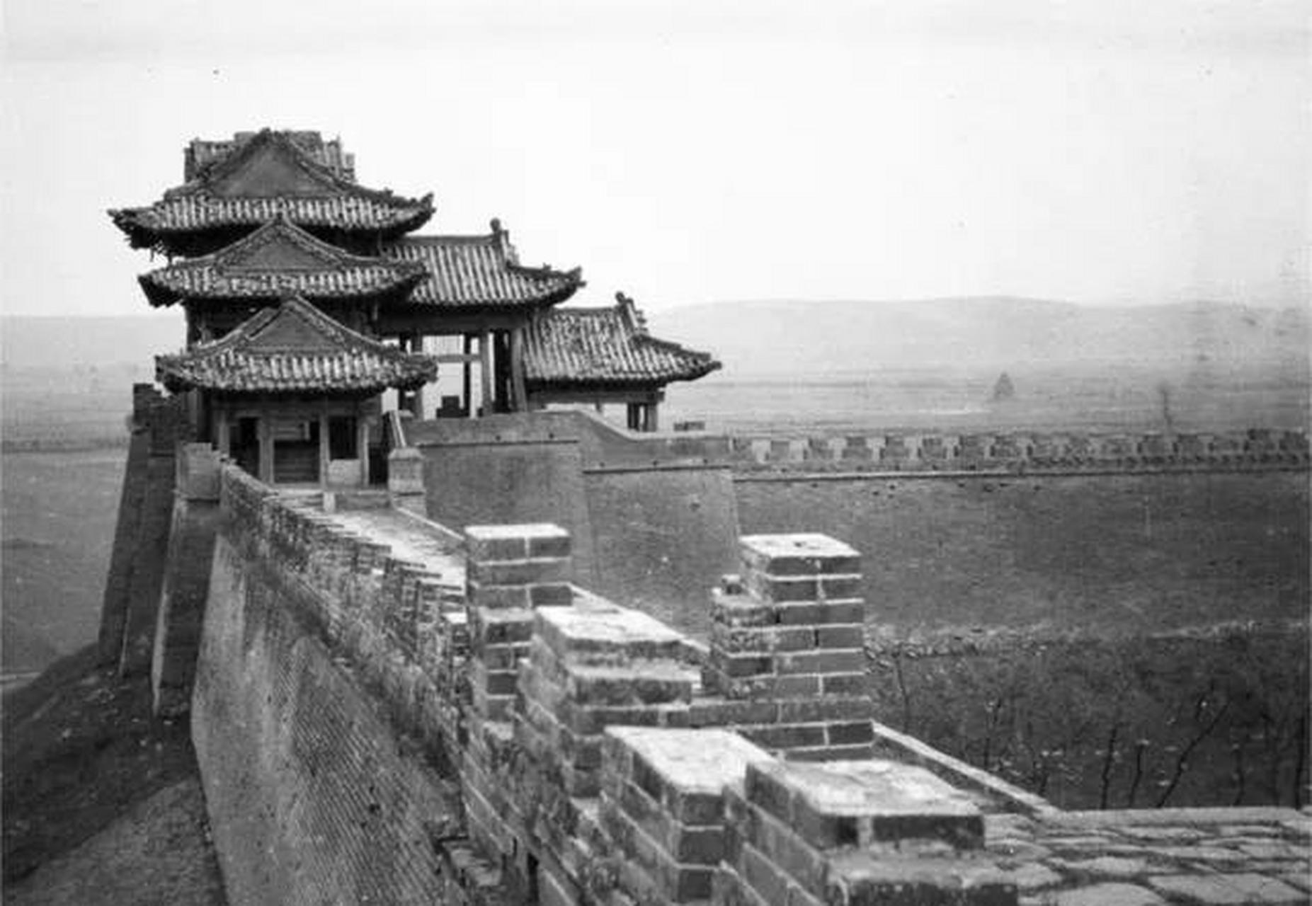 领动计划# 陕西渭南老照片:这两张老照片拍摄于1914年,由美国石油