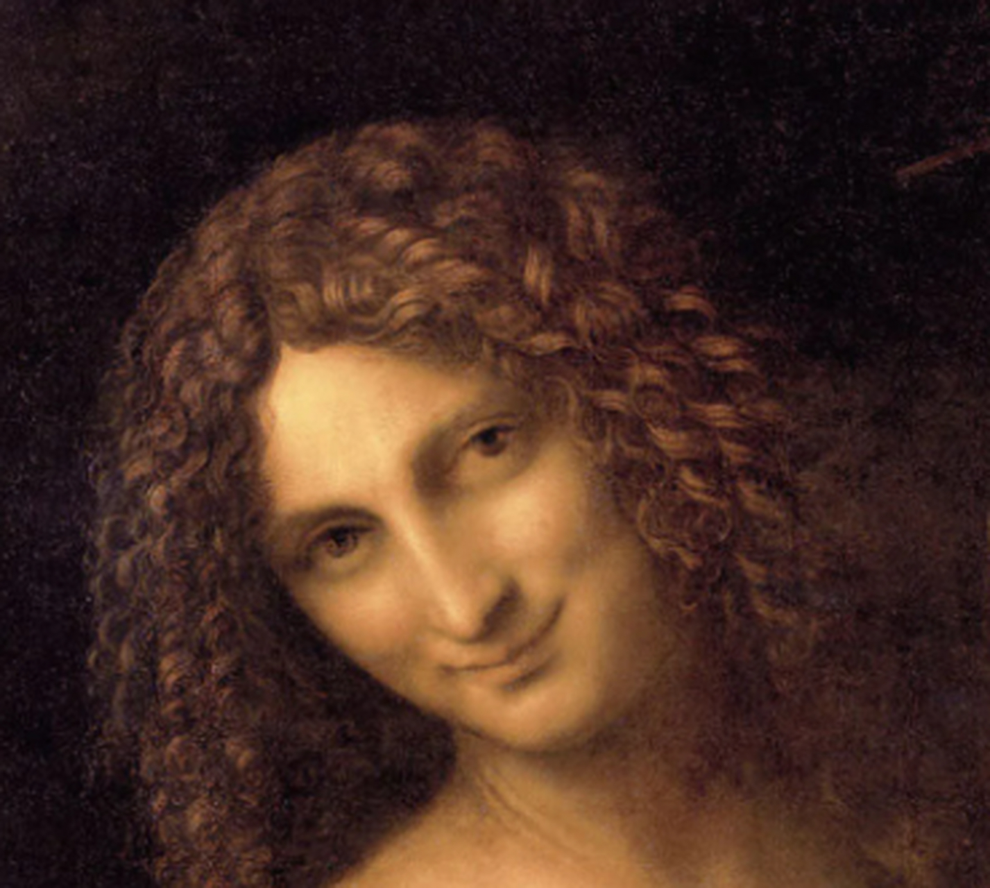 达·芬奇作品之一施洗者圣约翰 《施洗者圣约翰》(意大利文:san