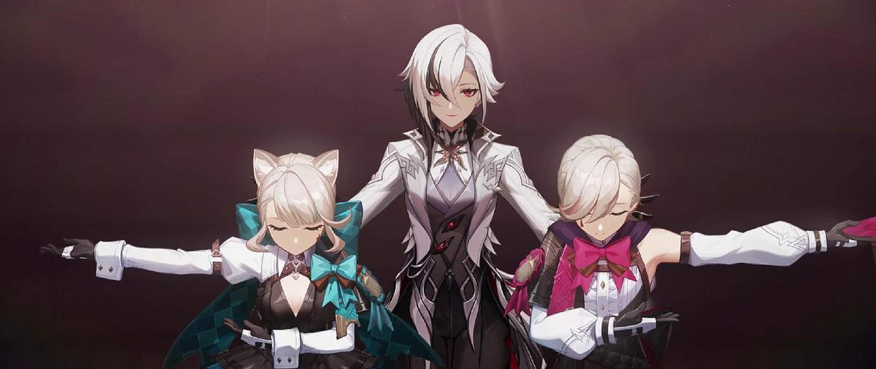 原神# 愚人众执行官仆人阿蕾奇诺,也出现在了本次的pv中,可以说非常