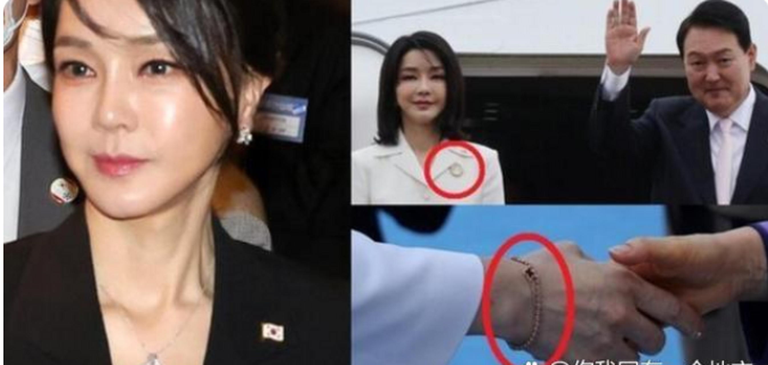 佩戴的一条项链价值就有6000万韩元,浑身上下都是名牌,奢华钻石珠宝闪