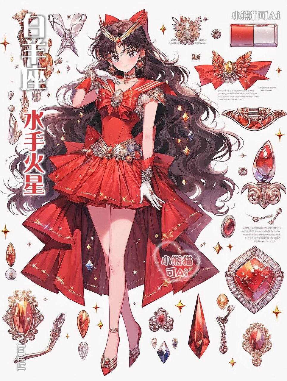 十二星座美少女战士图片