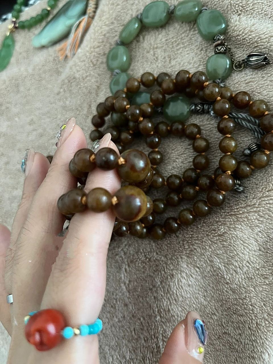 玉石之美～糖皮河磨玉