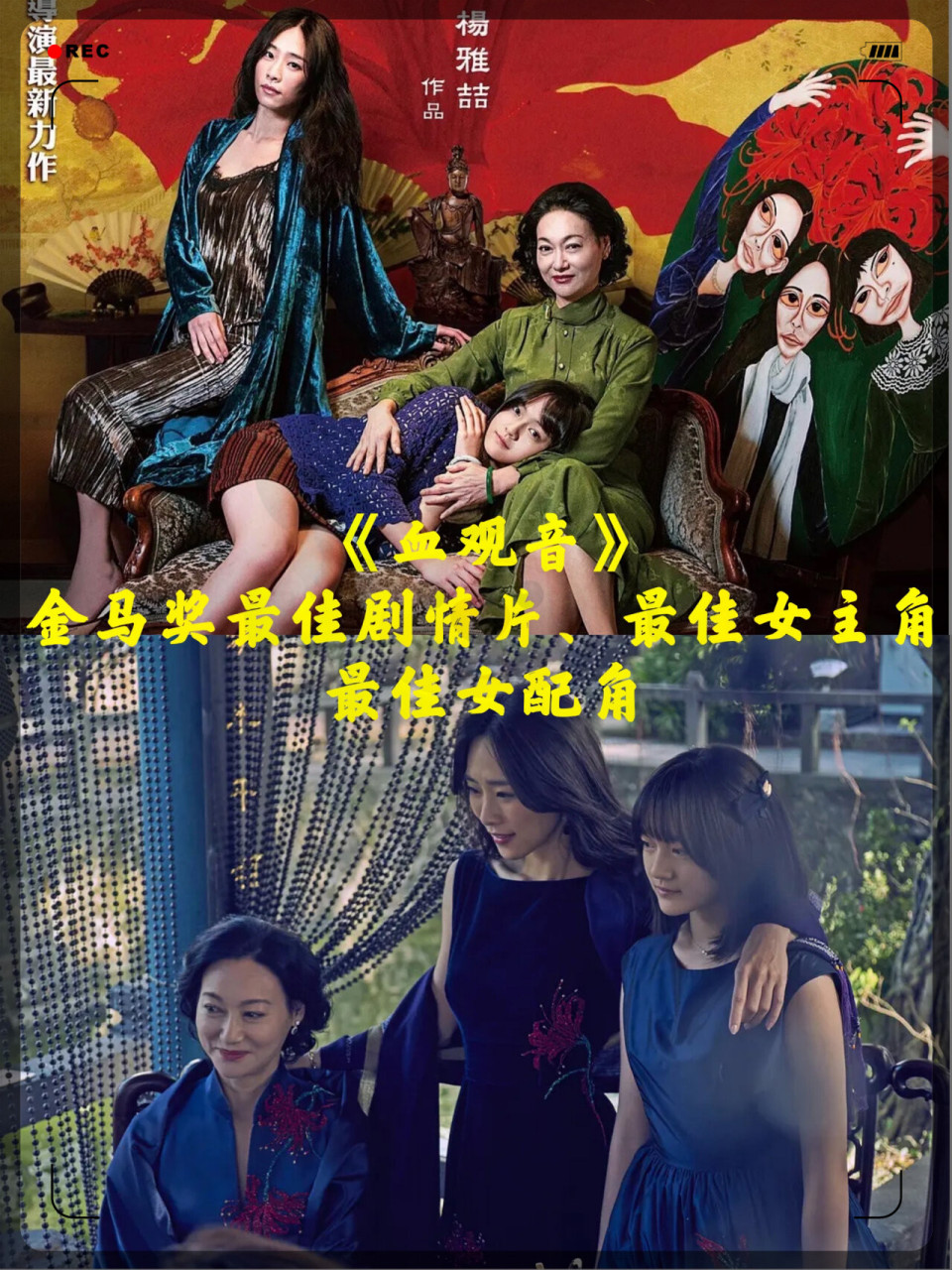 获金像奖三大奖项,不容错过的剧情片  台湾电影《血观音》92这部