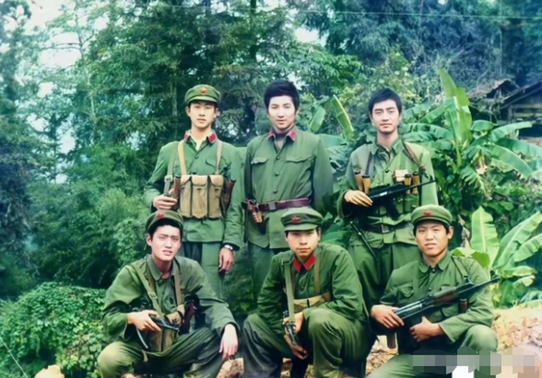 80年代军人老照片图片