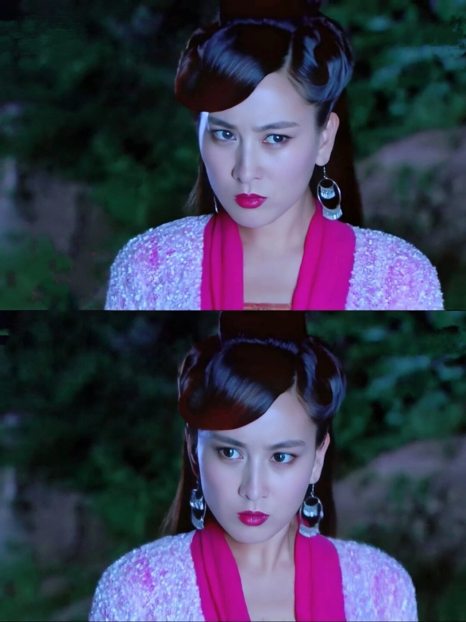 被马苏的白发魔女惊艳住了  马苏在最新出演的角色中,饰演了一位白发