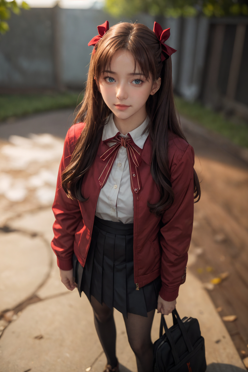 aicoser | 腿玩年,fate远坂凛高清美图