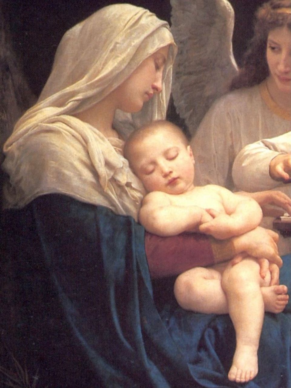 【每日一画】天使之歌 布格罗|||天使之歌|威廉·阿道夫·布格罗 作品