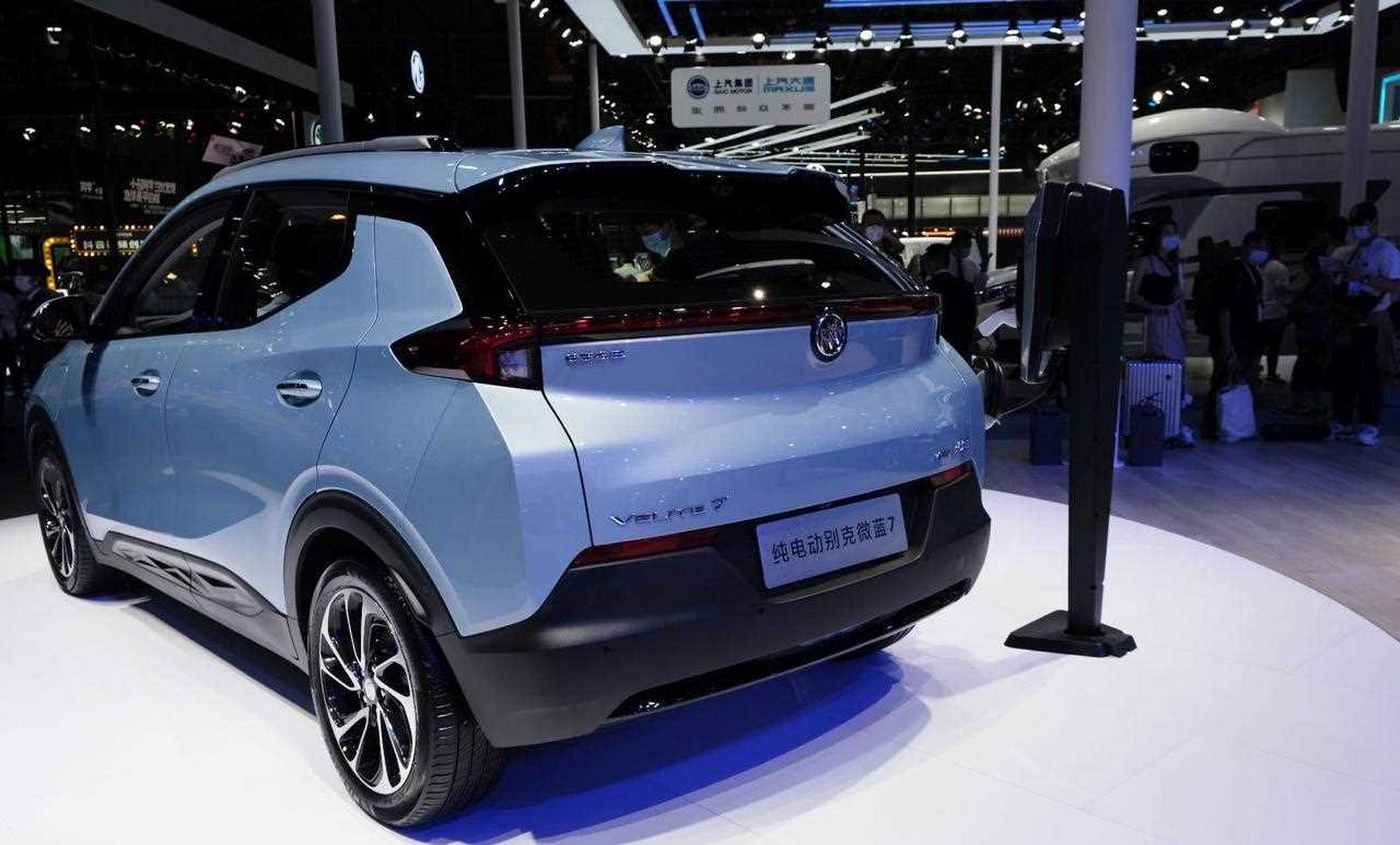 【带你看2020成都国际车展】别克旗下首款纯电动suv——别克微蓝7