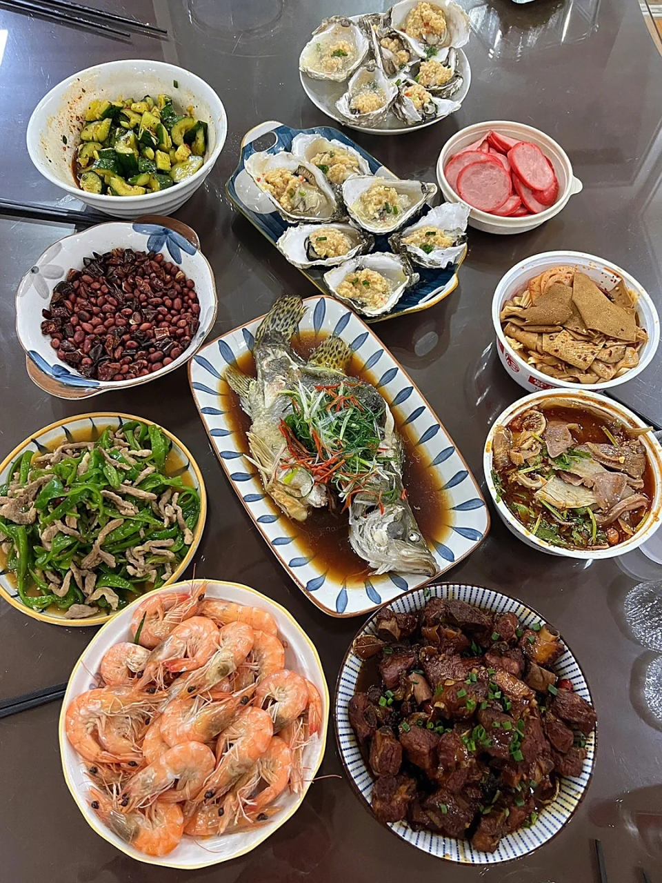 图一,上海朋友请吃饭 图二,云南朋友请吃饭 图三,广西朋友请吃饭