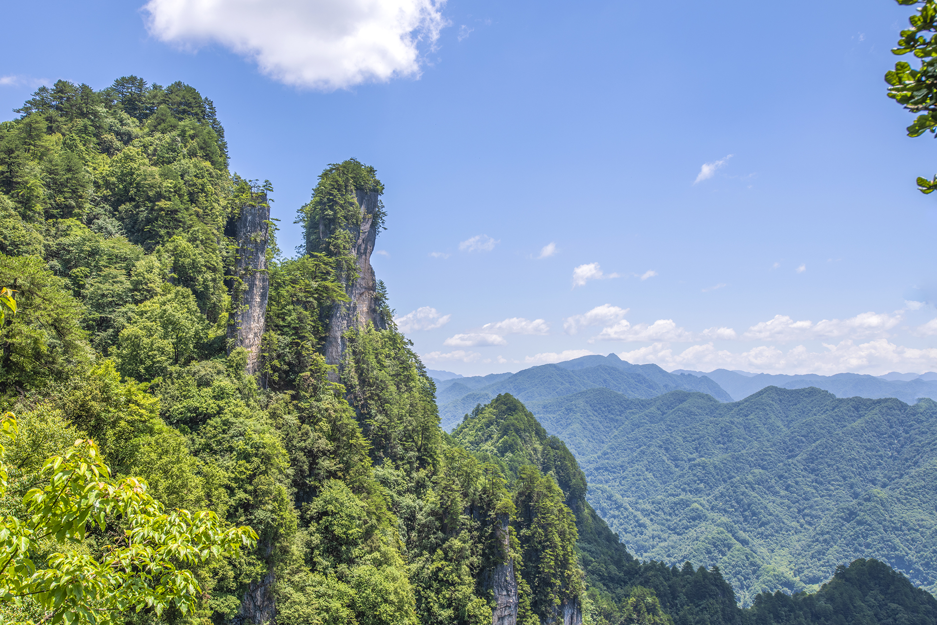 四川南江光雾山,壮美的山水画卷,惬意的避暑胜地