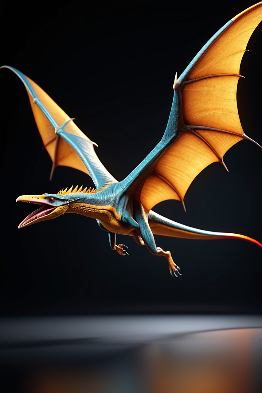 翼龙是已经灭绝的爬行动物,但它们在地球上生存了约1