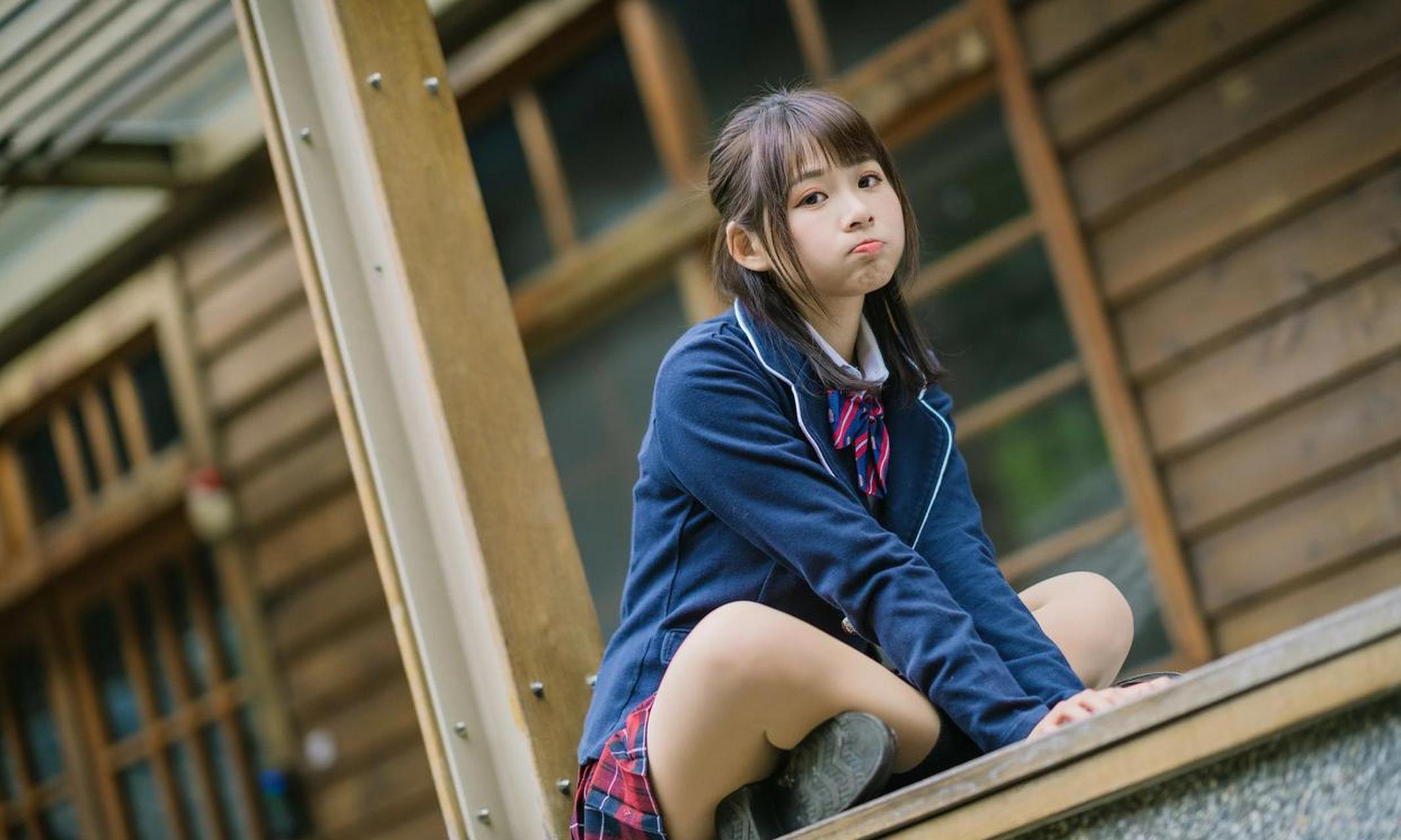 清新外拍美女摄影写真