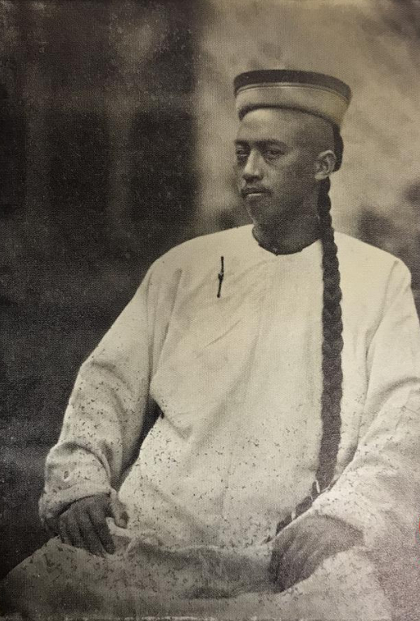 1852年,巴黎一个名为琼阿德(音译)的中国人.