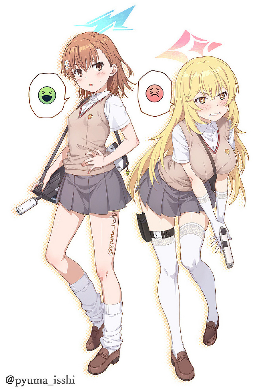 某科学的超电磁炮& 科学的青春記録: 御坂美琴&食蜂操祈