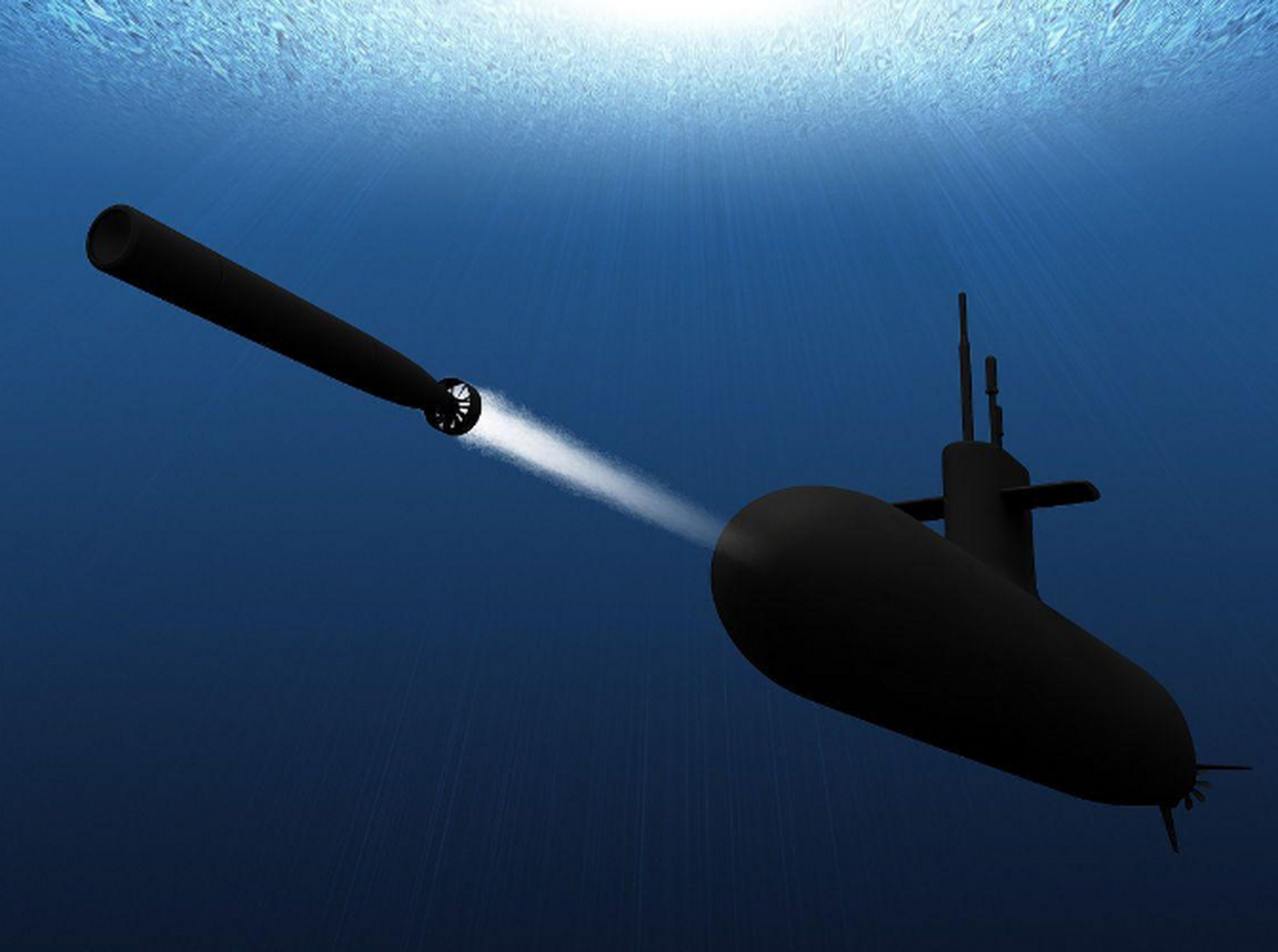 中国公布拖曳式光纤声呐阵列,美军潜艇无所遁形的"水下雷达"!