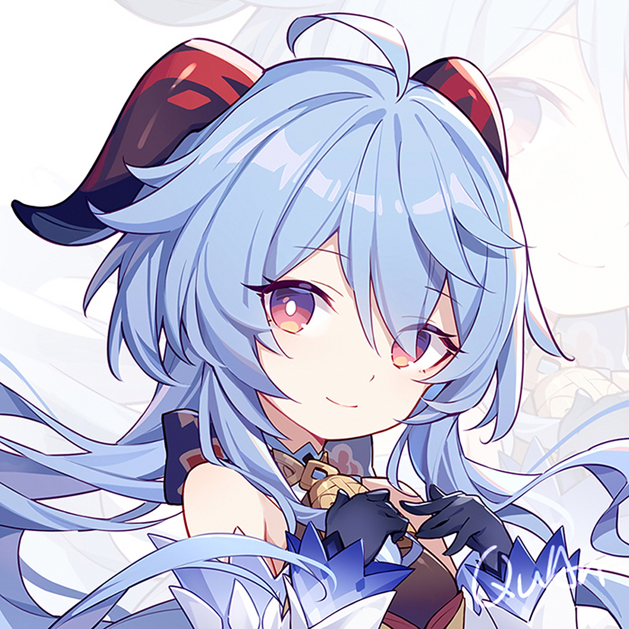 画师:quan_ #原神# #头像# 魈宝好美