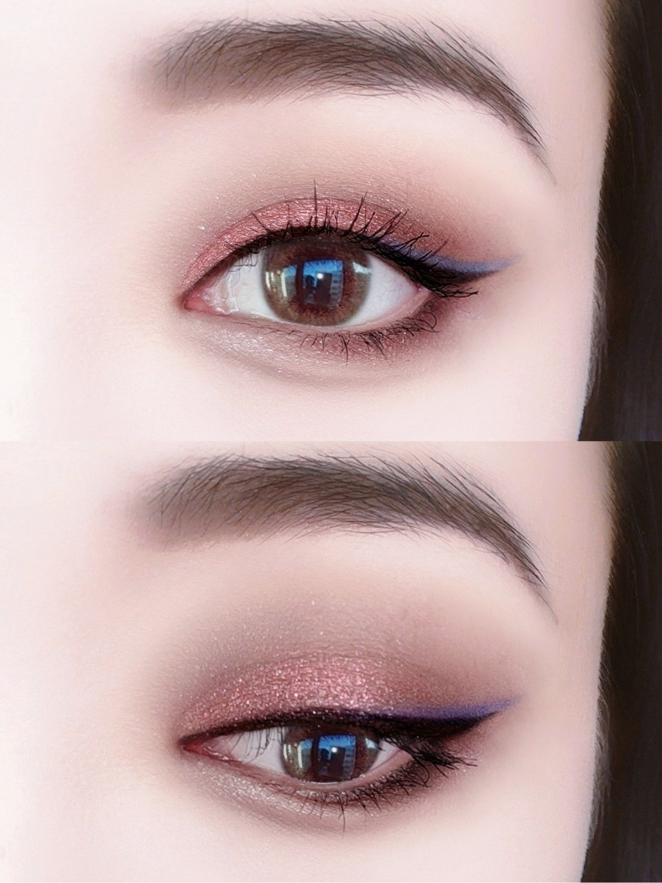 3倍放大双眼,单眼皮新年锦鲤开运眼妆 画个开运撞色眼妆,一起接好运气