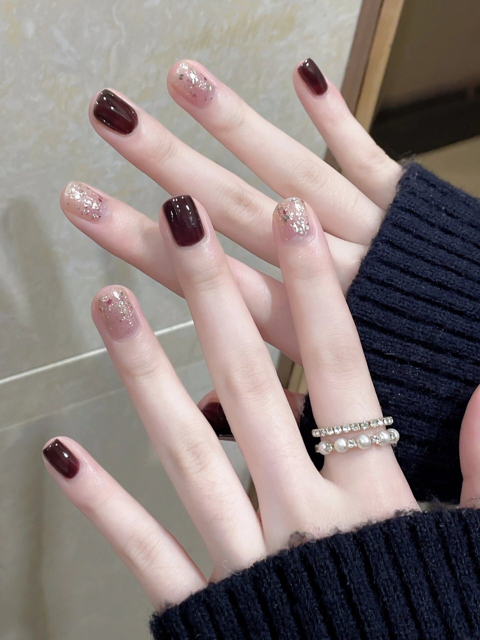 色号:529 638#我的腮红美甲