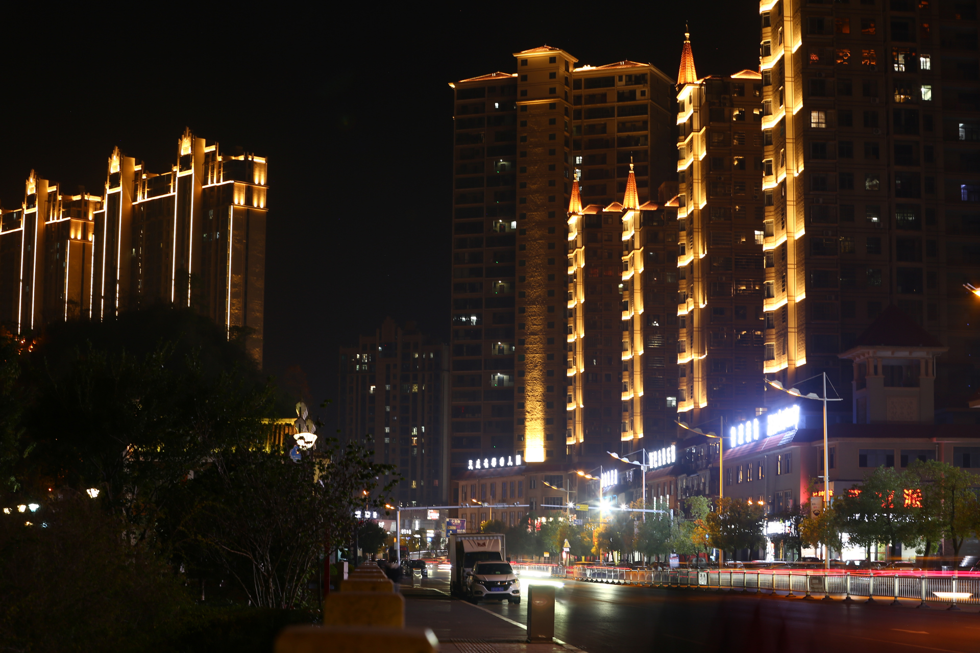 于都夜景的图片图片