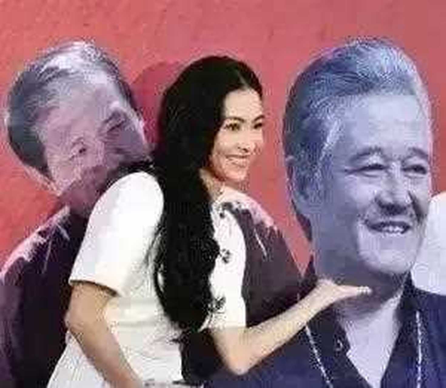 一次,张柏芝与小沈阳同台献唱,唱到一半,小沈阳突然从背后深情搂住了