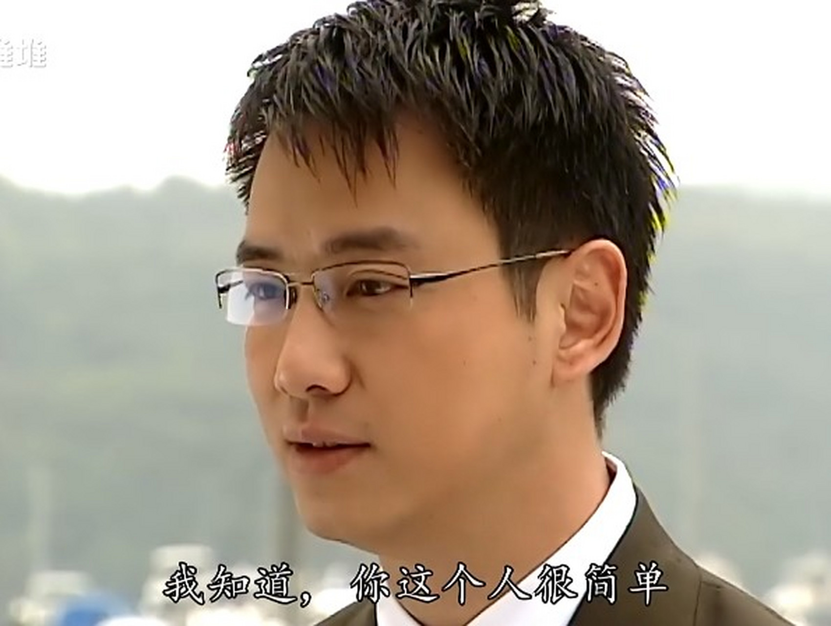 从小就爱看tvb,印象中蔡子健演过很多富二代的角色,多数是那种女主