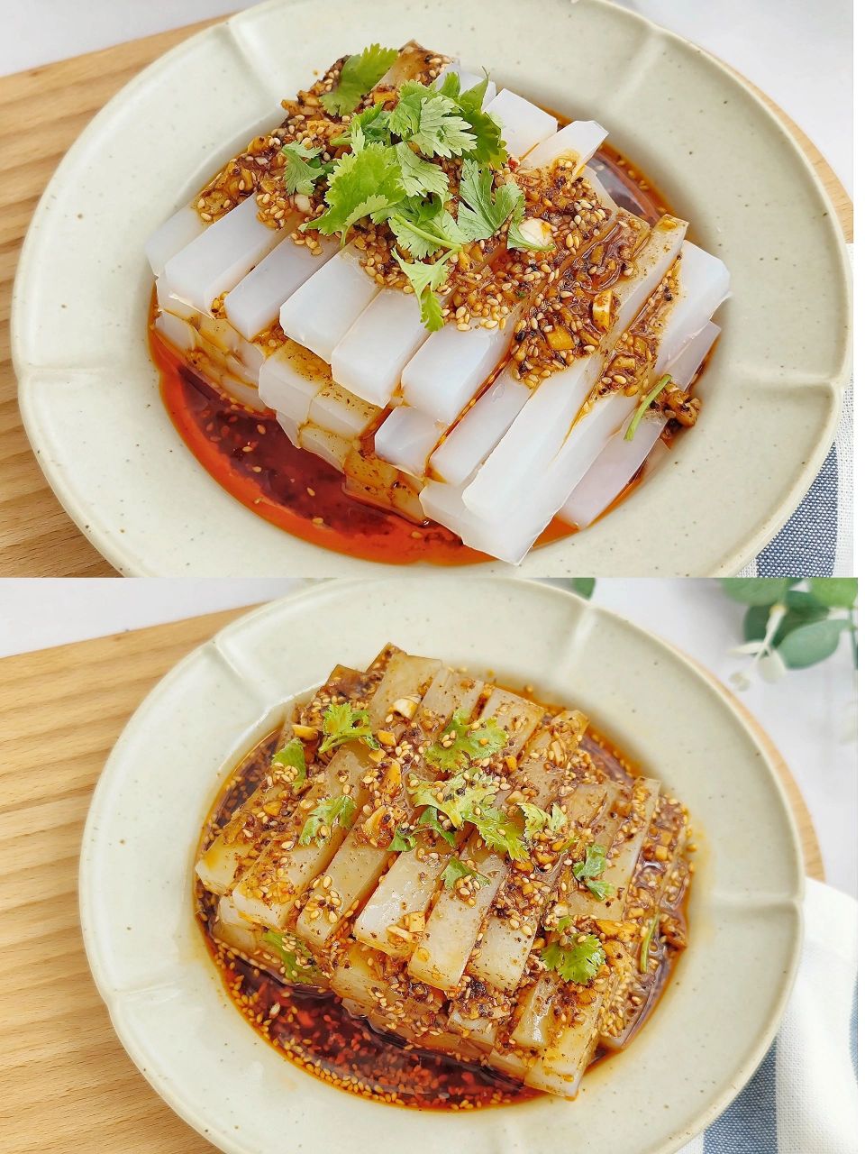 夏天绝配,自制豌豆凉粉!