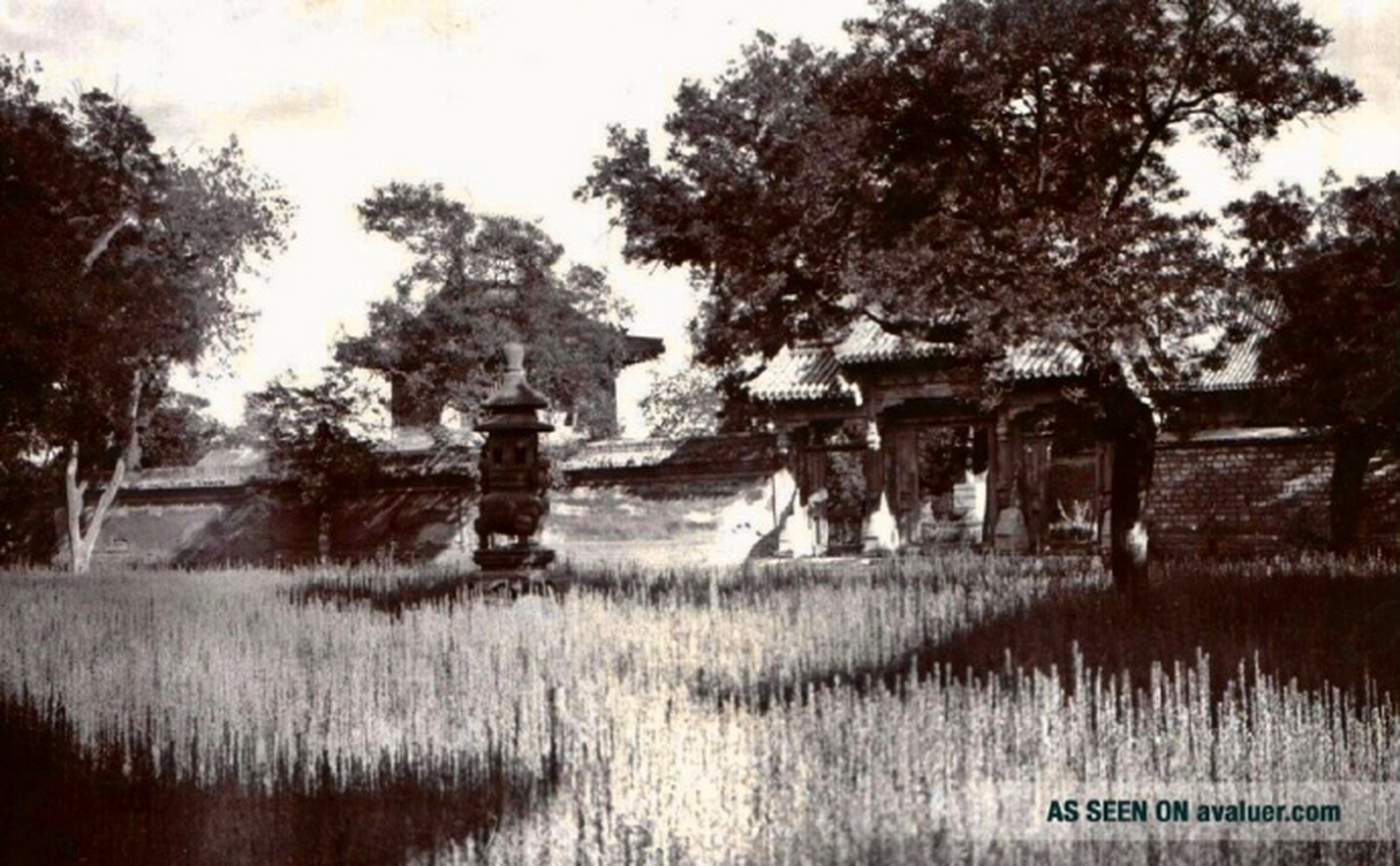 1907年,北京黄寺.不知道是东黄寺还是西黄寺.