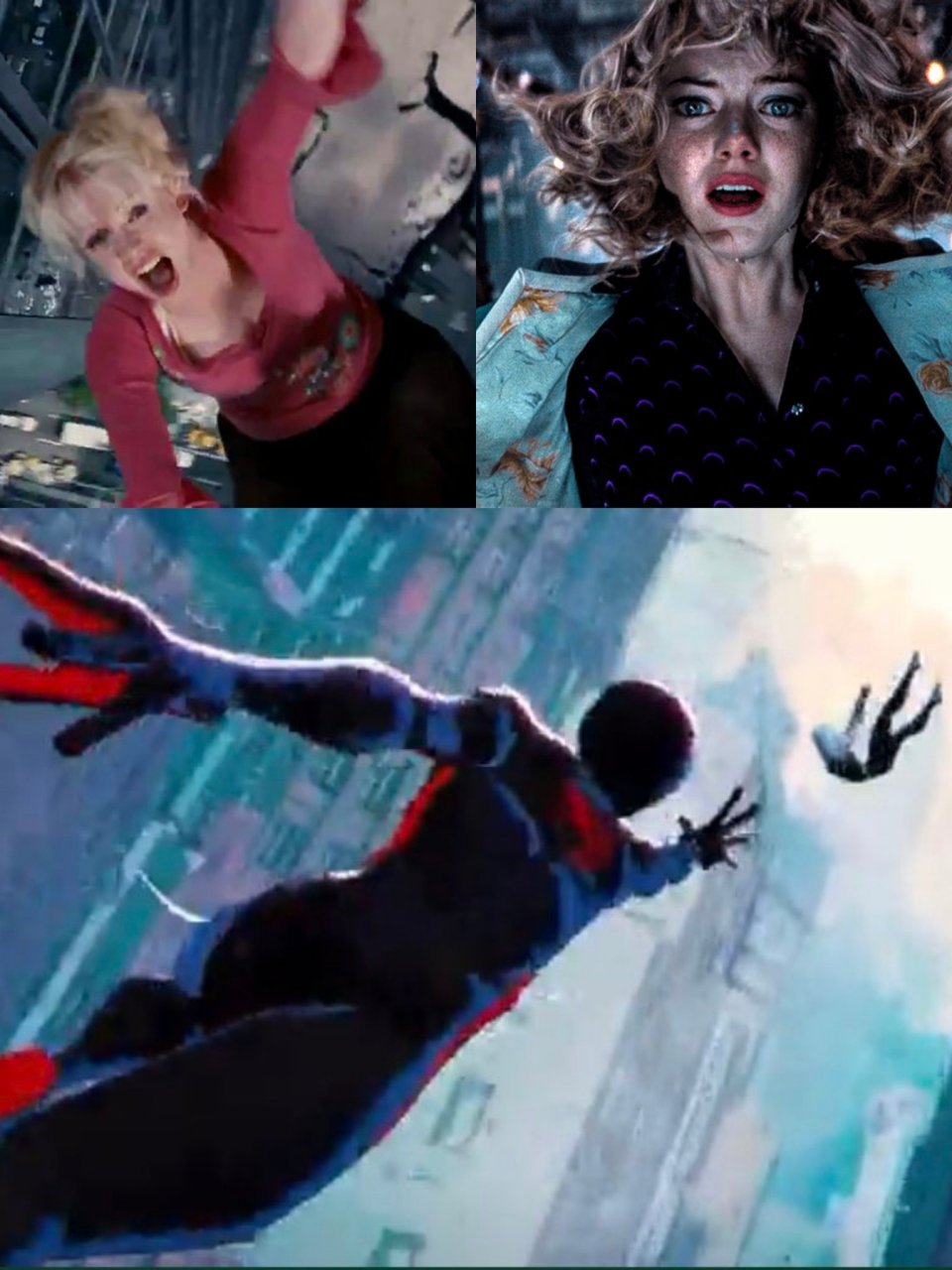 无论哪个宇宙,格温都在坠落#漫威# #漫威电影# #漫威宇宙# #漫威电影