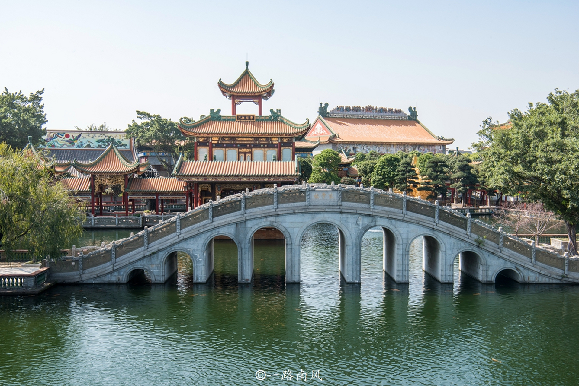 令人终生难忘的景点#  宝墨园,这座坐落在广州番禺区沙湾镇的古典