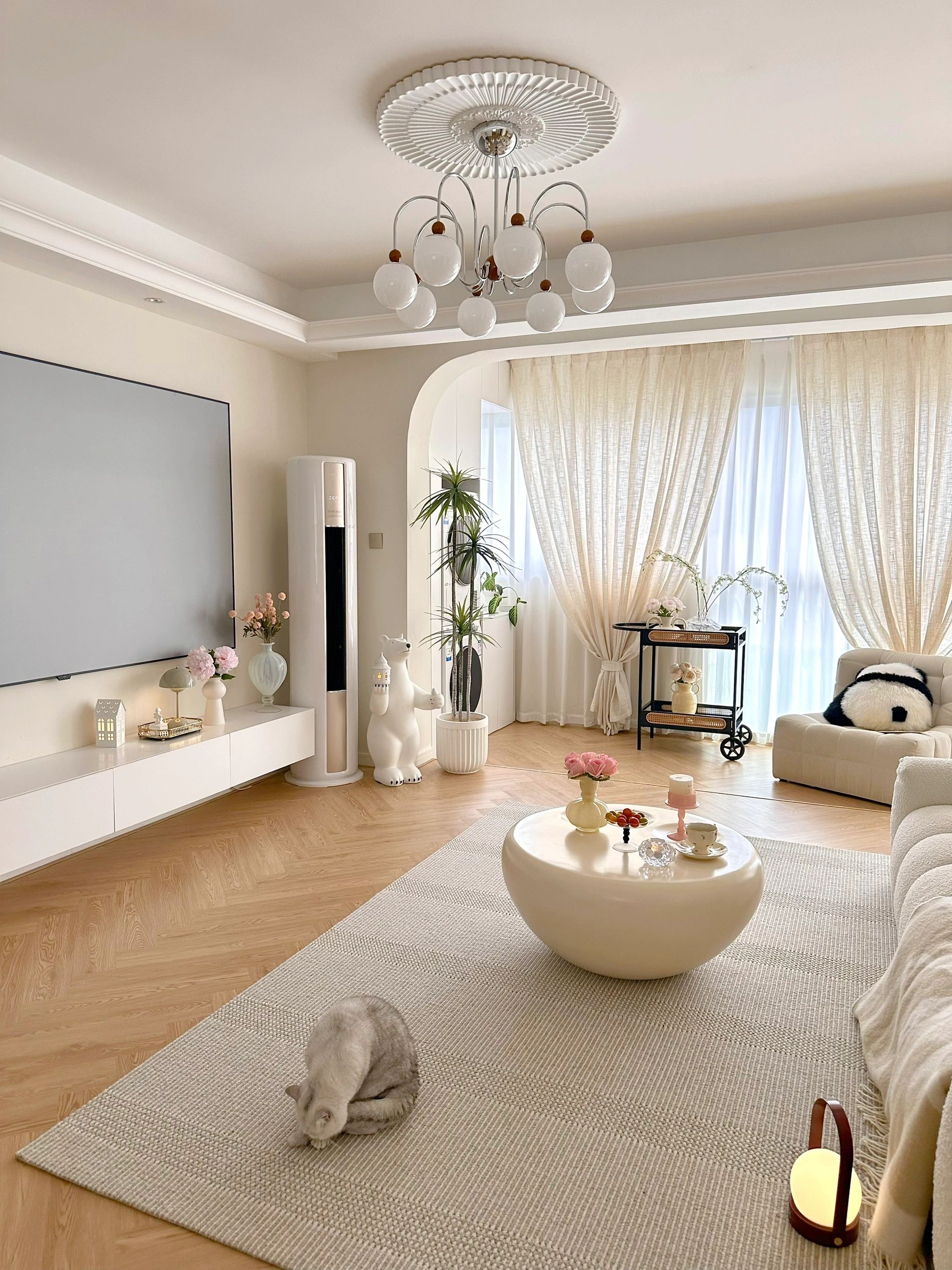 120平轻法式小家,恭喜我住进dream house 我家套内120平 建面135平