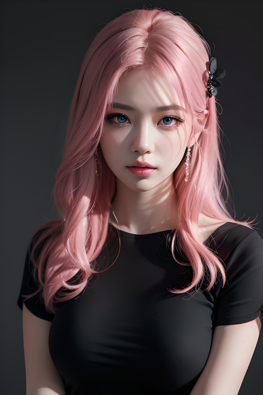 成熟美女手机壁纸分享第四期 #图片# #李咏女儿法图麦黑色吊带裙照片