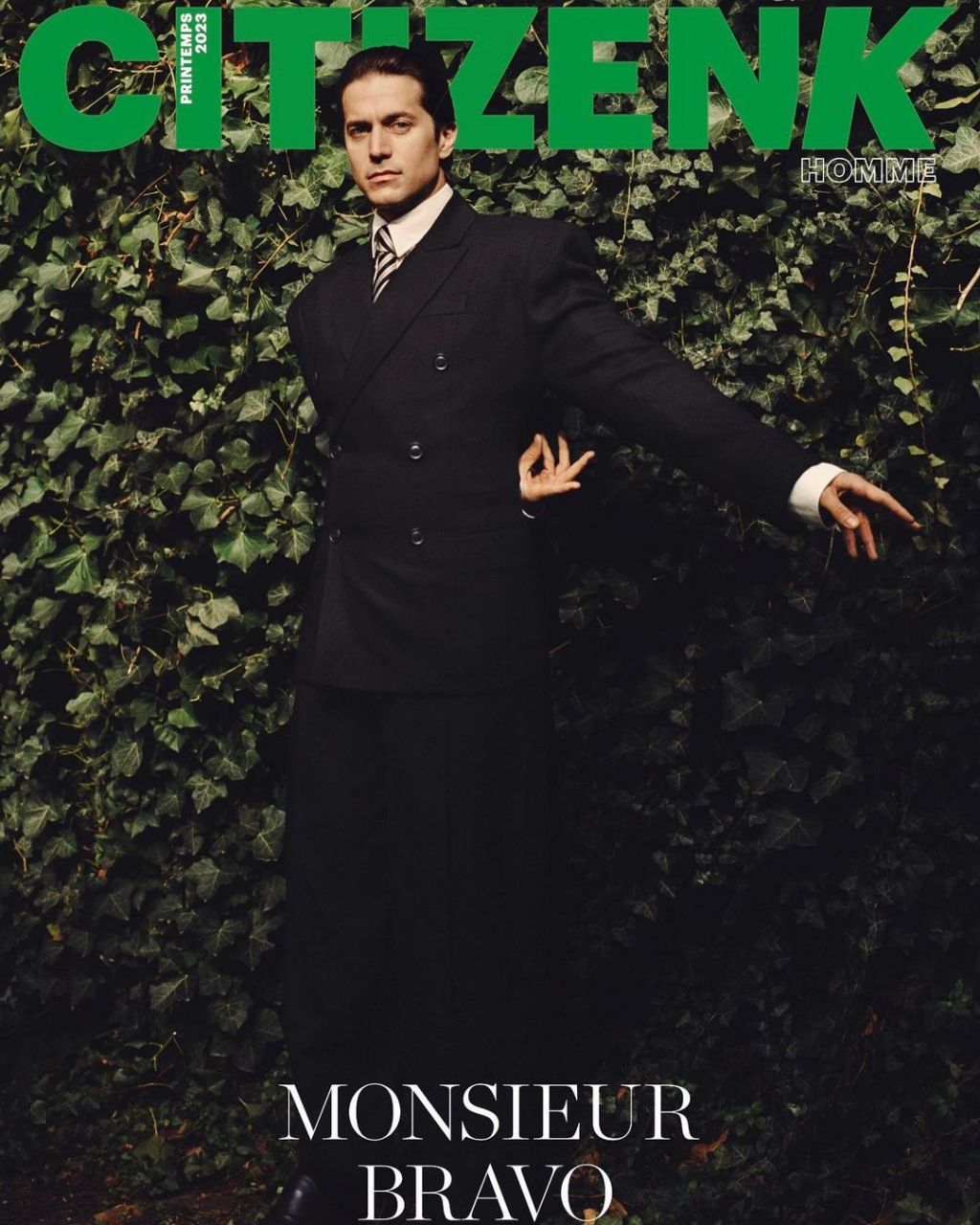 lucasbravo亮相citizenkmagazine封面