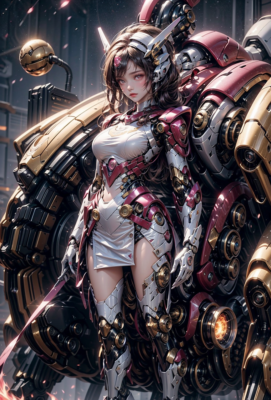 机甲少女,是柔与刚的融合[你懂的] #动漫壁纸